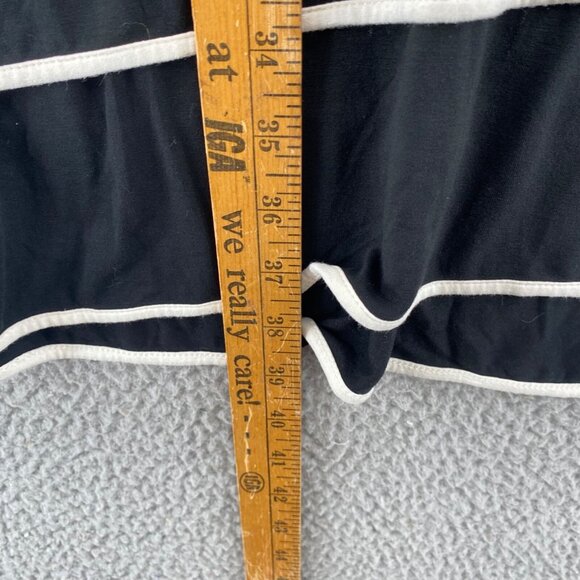 J Jill Dress Womens Medium Black Wearever Swing Jersey Knit Stretch Knee Length - Picture 8 of 10